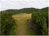 Planina Ravne - Kocbekov dom na Korošici